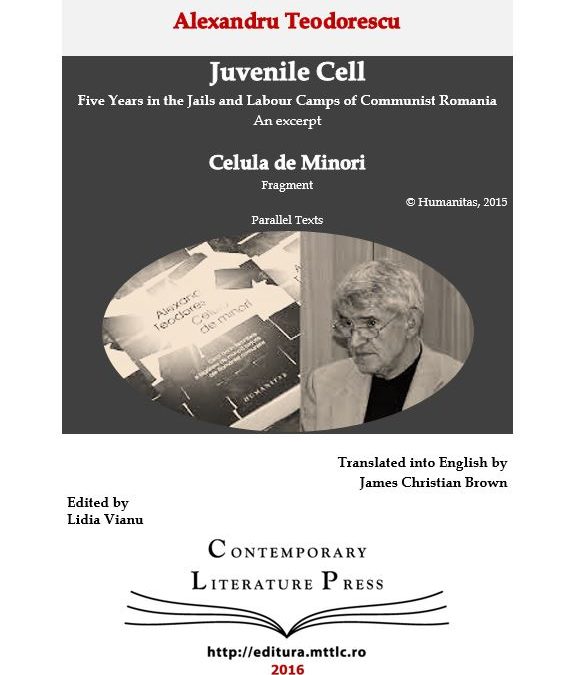 Volumul ”Juvenile Cell” de Alexandru Teodorescu a apărut la Editura Contemporary Literature Press