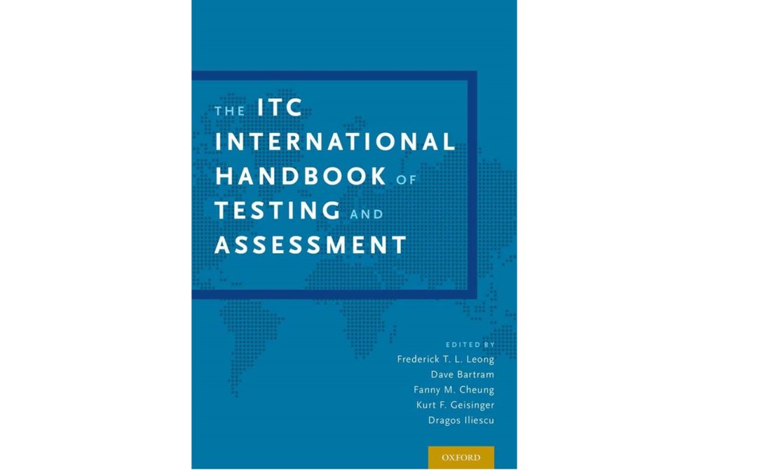 Tratatul ”International Handbook of Testing and Assessment” de prof. univ. dr. Dragoș Iliescu, premiat de Asociația Psihologilor Americani
